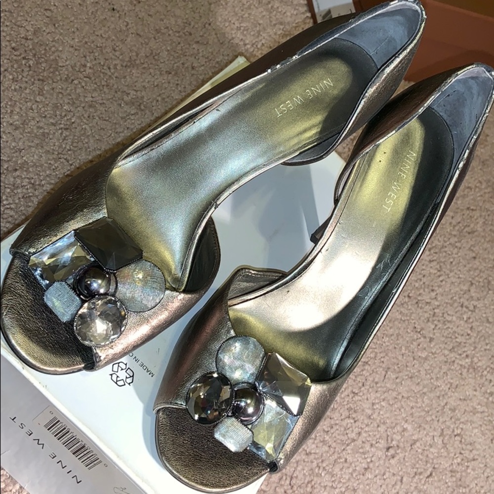 Nine West high heels size 10